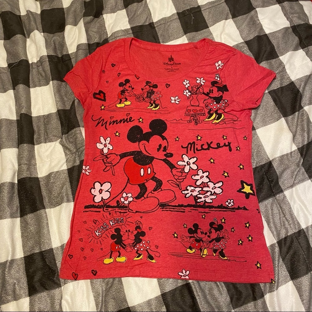 Mickey and Minnie tee